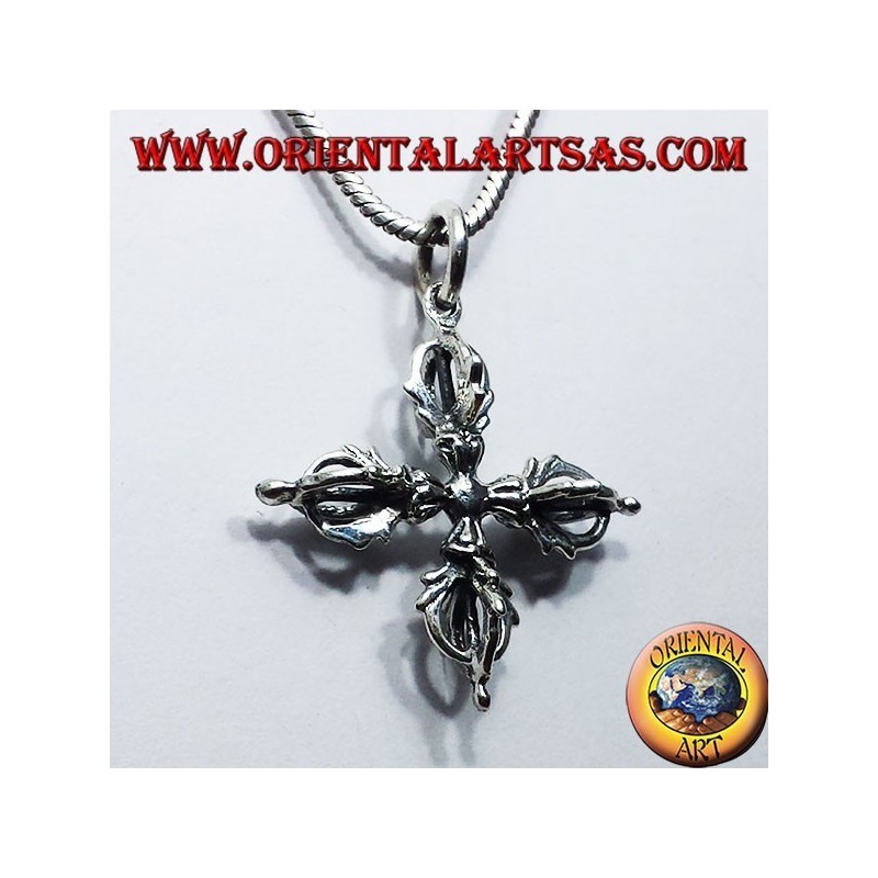 Vajra Anhänger in Silber