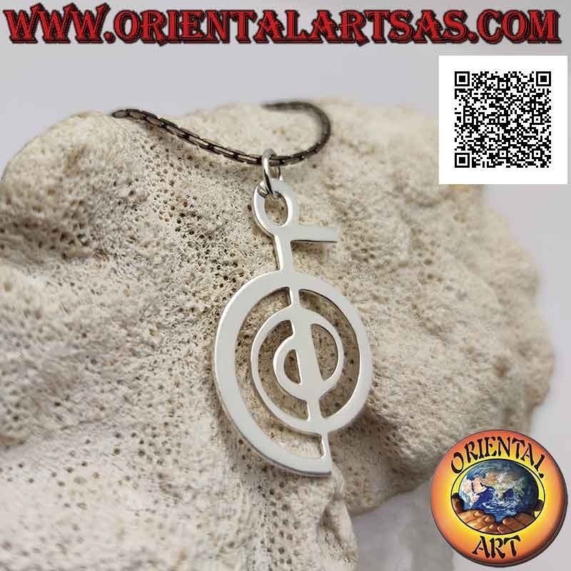 Colgante en plata 925 Cho Ku Rei – Símbolo de Poder Reiki