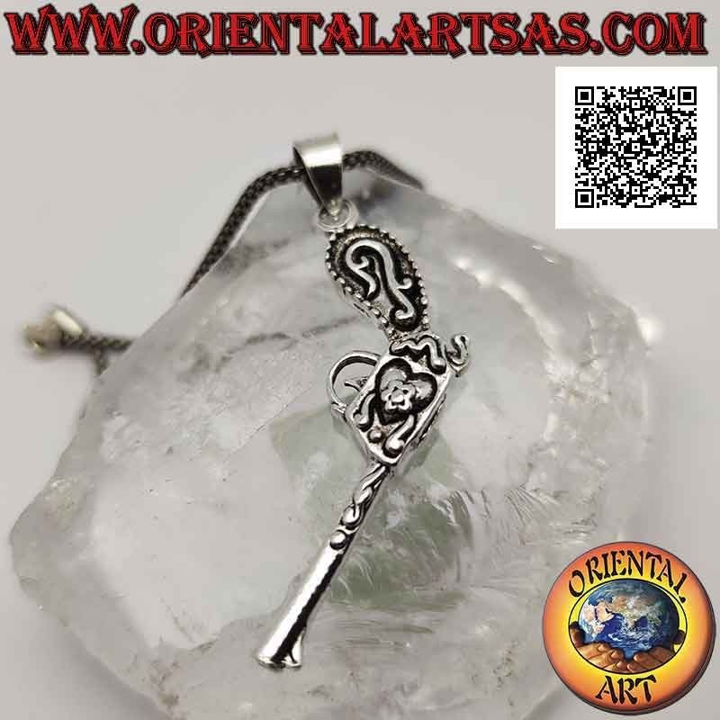 Colgante de Plata 925 Revólver | Estilo Cowboy y Western