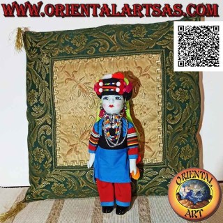 Chiang Mai Thai Traditional Teen Doll - Karen or Yang Hill Tribe (Handmade)