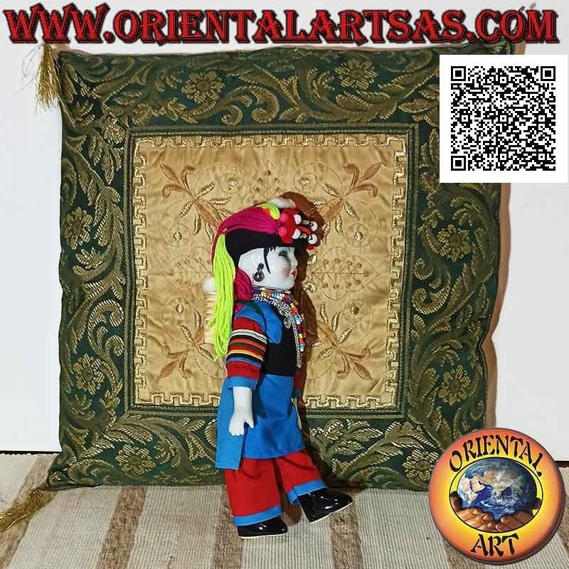 Chiang Mai Thai Traditional Teen Doll - Karen oder Yang Hill Tribe (handgefertigt)