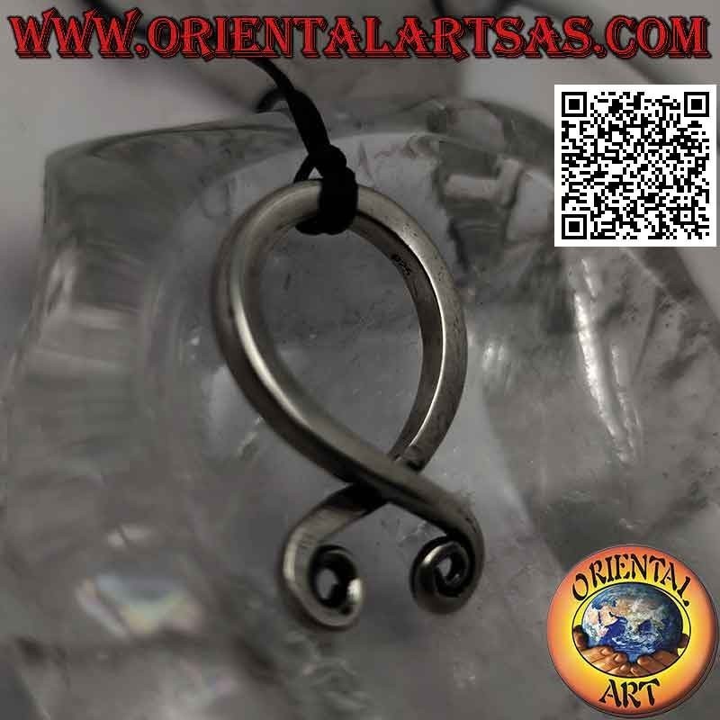 Colgante de plata la cruz de los trolls