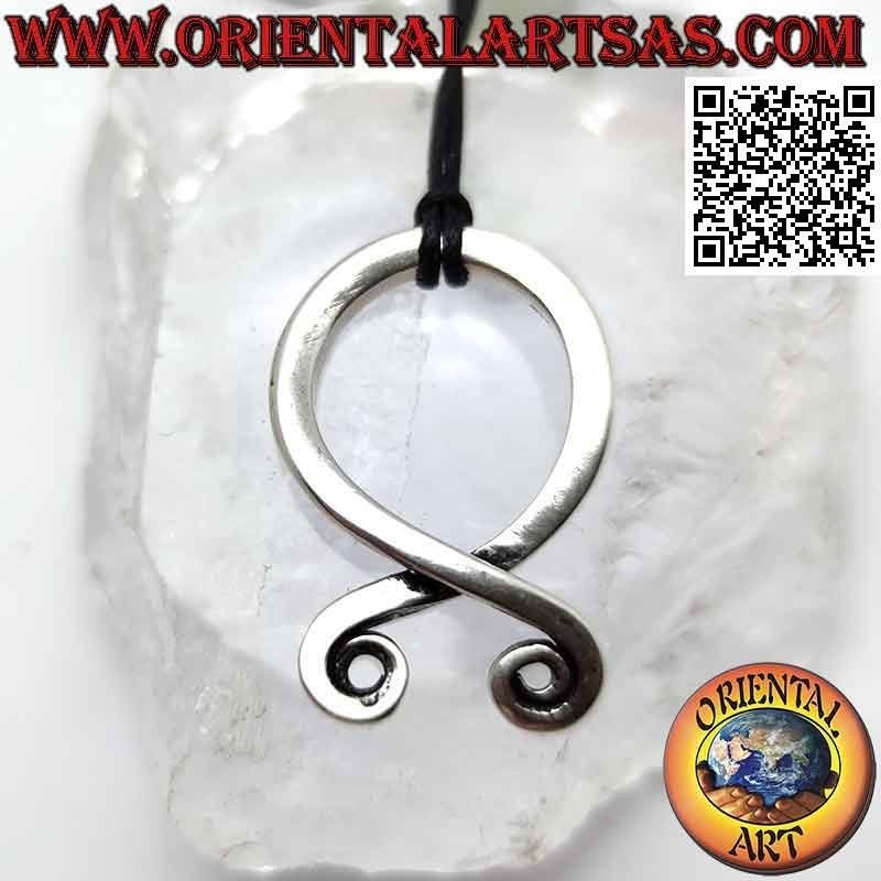 Colgante de plata la cruz de los trolls