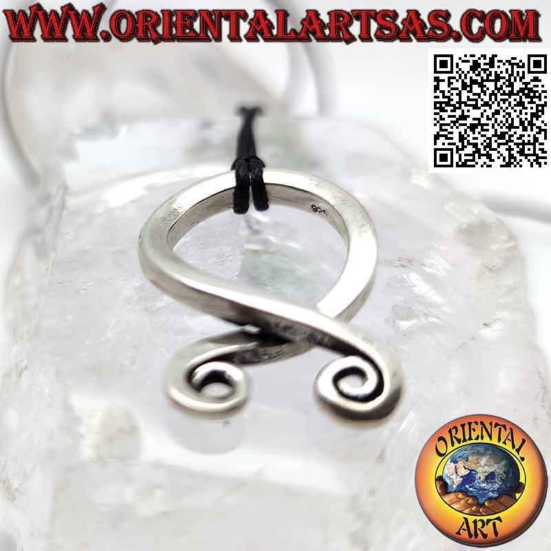 Pendentif en argent la croix des trolls