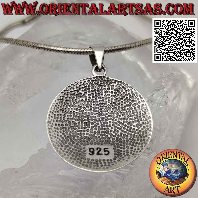 Colgante de plata, sello del arcángel Miguel (sellos del rey Salomón)