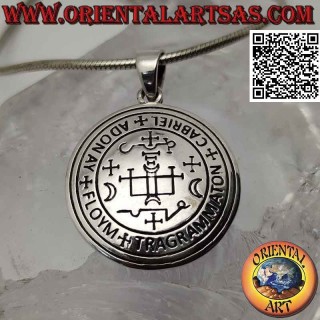 Silver pendant, seal of archangel Gabriel (seals of King Solomon)