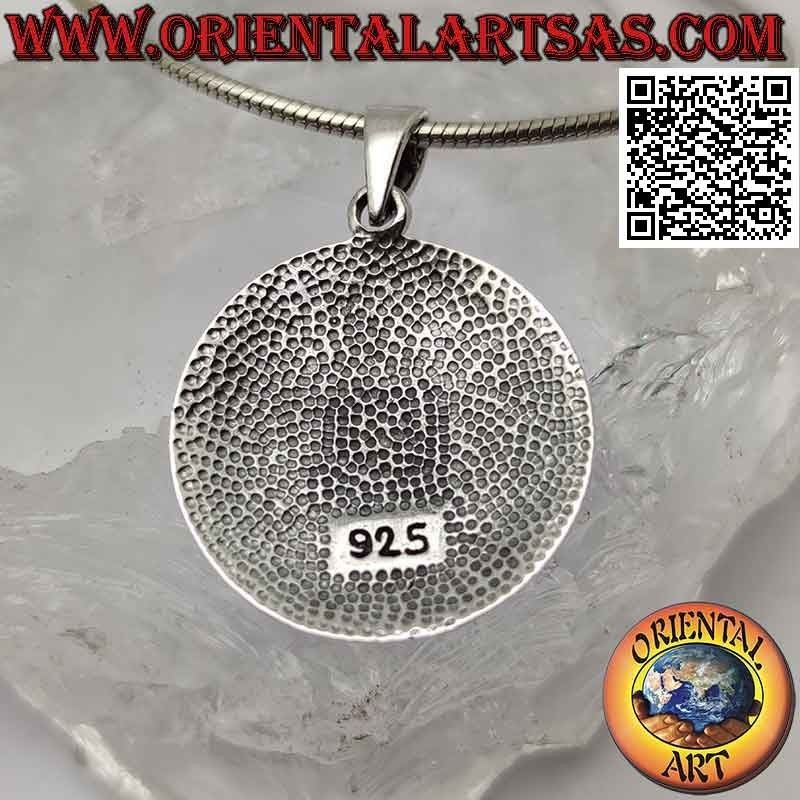 Colgante de plata, sello del arcángel Gabriel (sellos del rey Salomón)