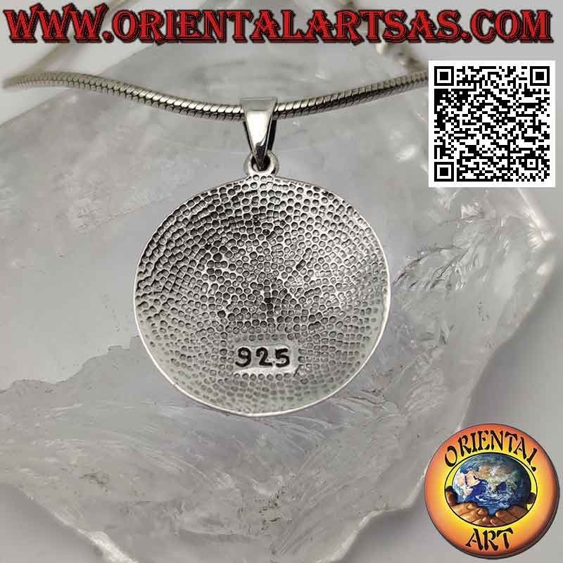 Silver pendant, seal of archangel Uriel (seals of King Solomon)