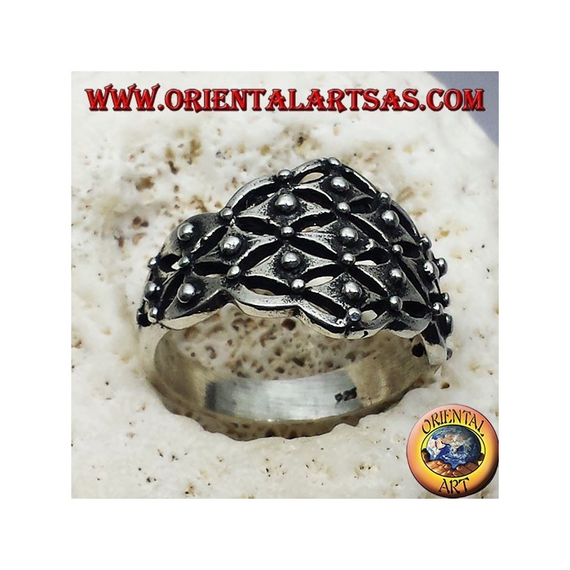 anillo de plata de la boda de Cerdeña