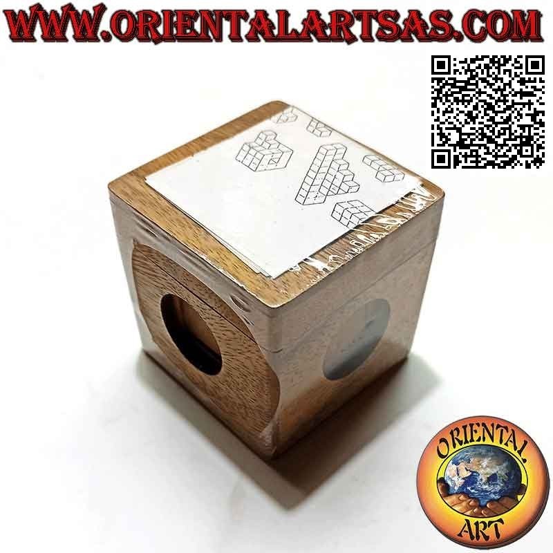 Gioco di logica (rompicapo), "the half hour" puzzle cubo di Stewart Coffin (cubo soma con un'unica soluzione)