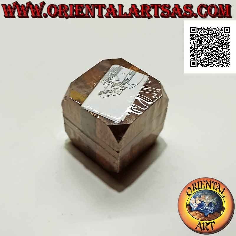 Logic game (puzzle), "the 3D diamond cube" in suar wood