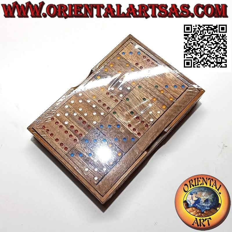 Brettspiel "Domino" aus Suarholz