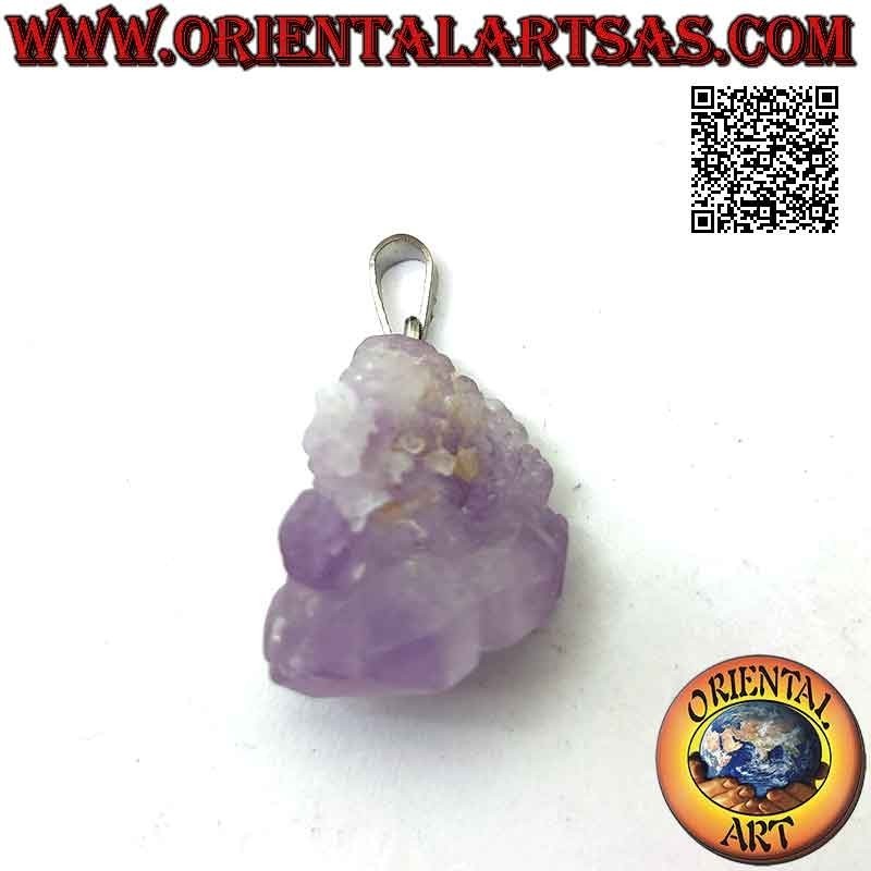 Edler Roh-Amethyst Anhänger – Hypoallergen | Oriental Art
