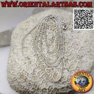 Collier chaîne en argent 925‰, avec chaîne grumette