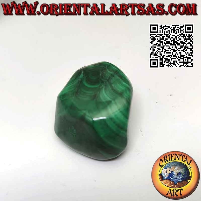 Malaquita tallada grande (26,5 g)