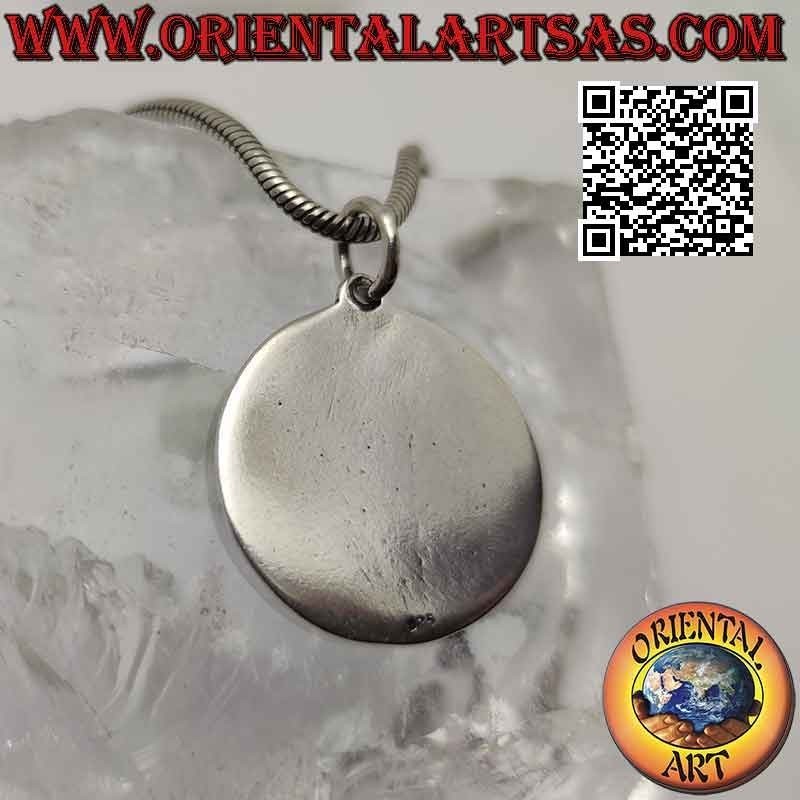 Colgante de plata, sello del rey Salomón (a)