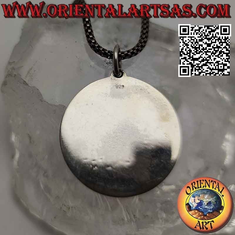Silver pendant, seal of King Solomon (b)