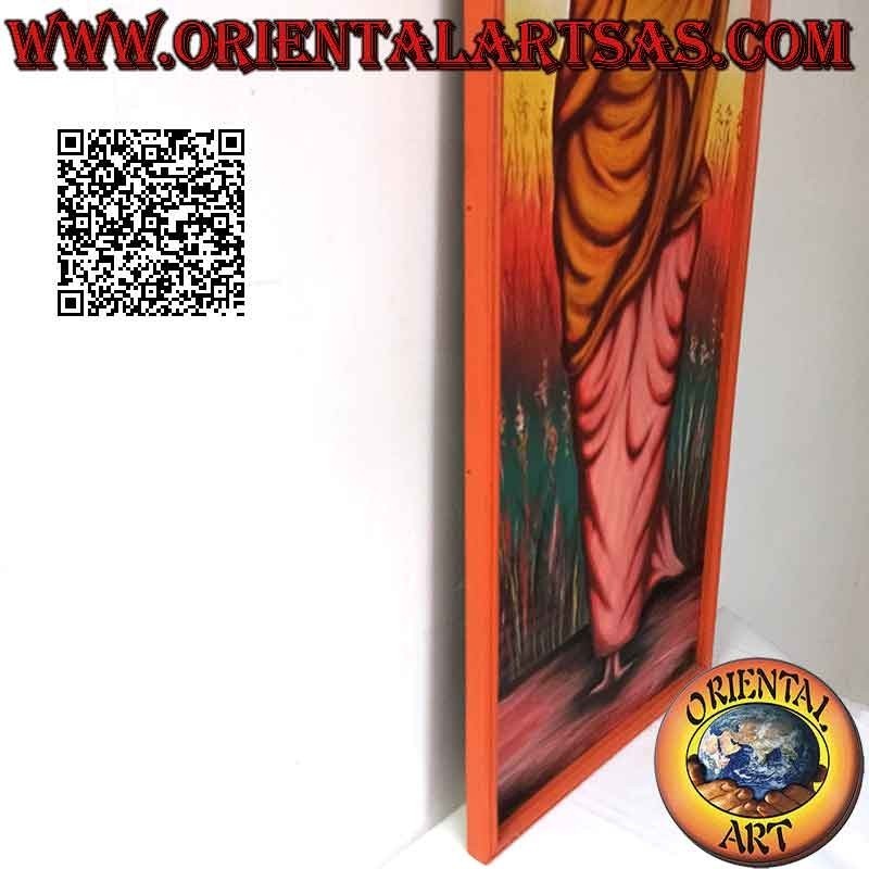 Quadro Rajasthan Dipinto a Mano “La Donna Idrovora”