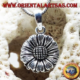 ciondolo in argento girasole