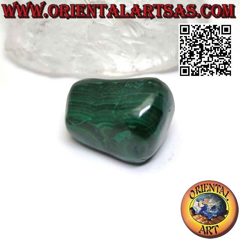 Large tumbled malachite (26.2 g)