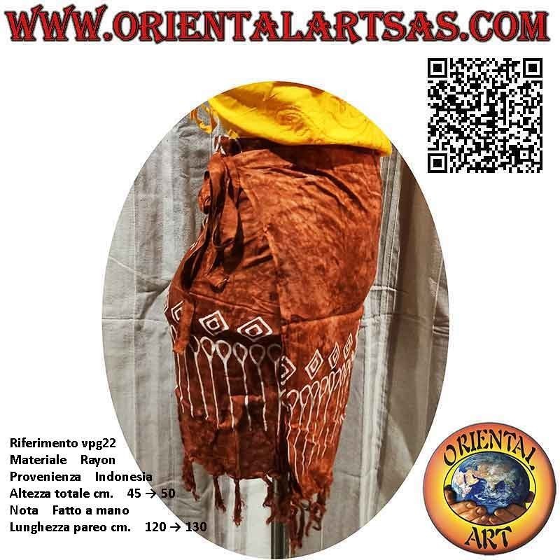 Minifalda pareo encubrimiento con delfines (simple)