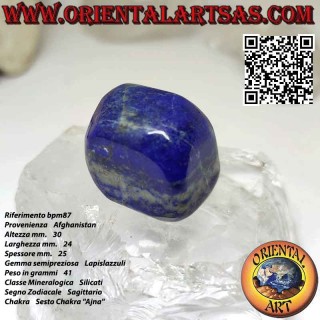 Large tumbled lapis lazuli (41 g)