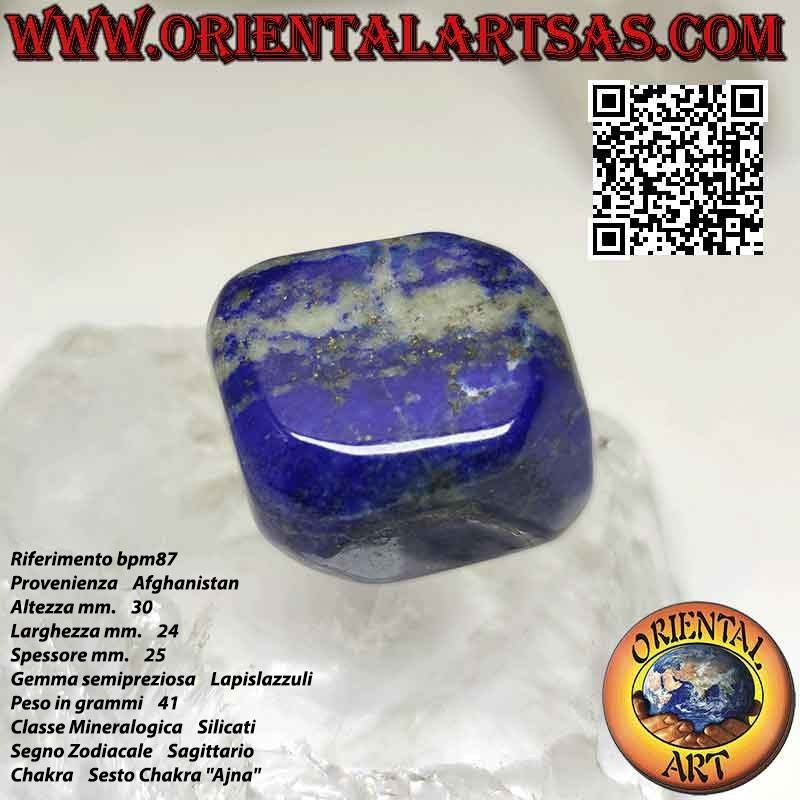 Large tumbled lapis lazuli (41 g)