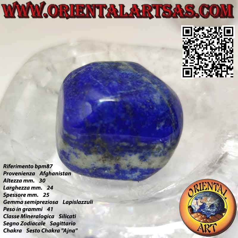 Großer getrommelter Lapislazuli (41 g)
