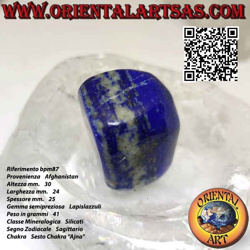 Grand lapis lazuli roulé (41 g)