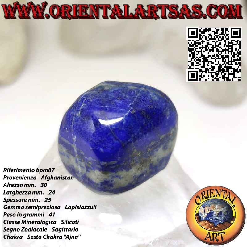 Large tumbled lapis lazuli (41 g)