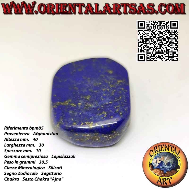 Grand lapis lazuli roulé plat (30,5 g)