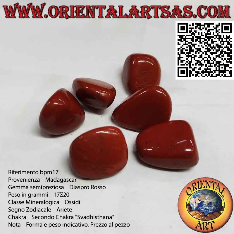 Tumbled Red Jasper
