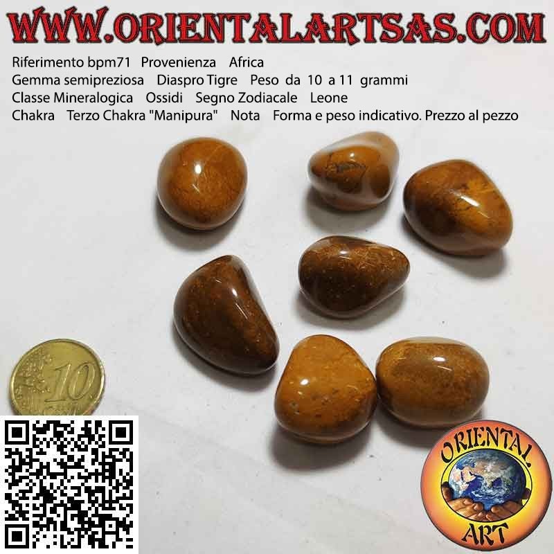 Tumbled Tiger Jasper (groß)