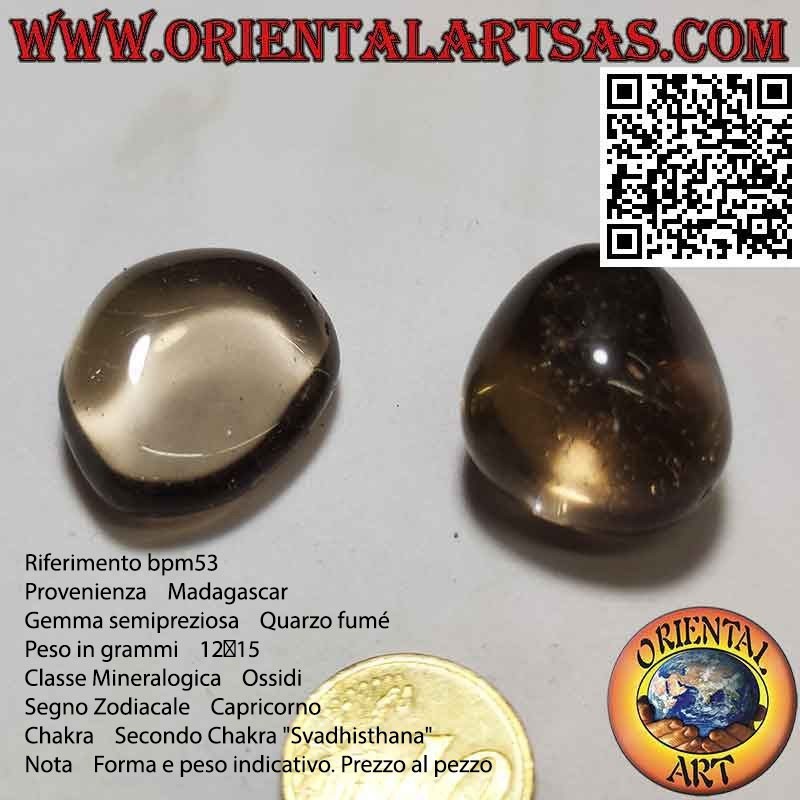 Tumbled Smoky Quartz