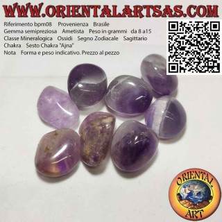 Small tumbled amethyst (Brazil)