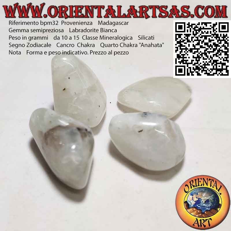 Labradorite bianca burattata (piccola)