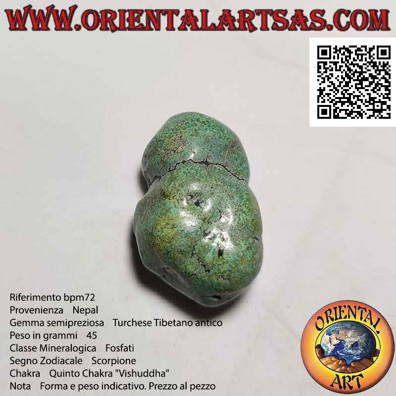 Tumbled Antique Tibetan Turquoise (45 g)