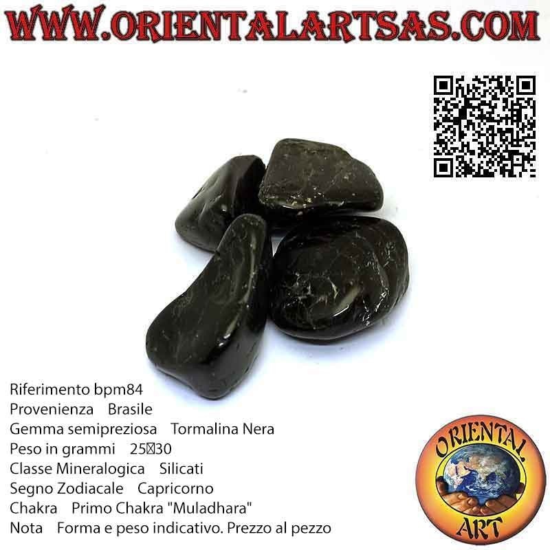 Tourmaline noire roulée (grande)