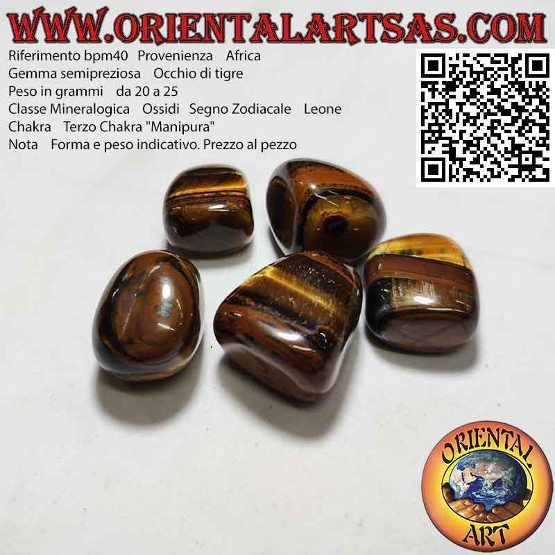 Tumbled Tiger Eye (groß)