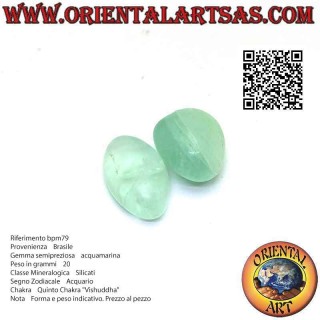 Tumbled aquamarine (about 20 g)