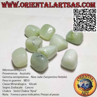 Serpentine Jade or Tumbled Lavender (New Jade)