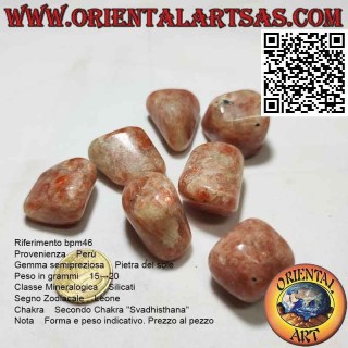 Tumbled "Eliolite" Sunstone (small)