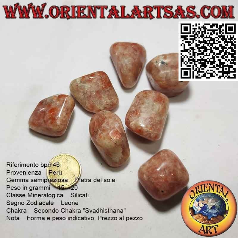 Pietra del Sole "Eliolite" burattata (piccola)