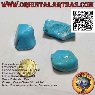 Tumbled turquoise