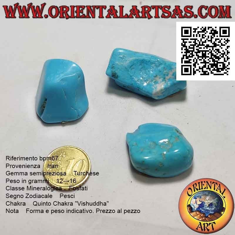 Tumbled turquoise