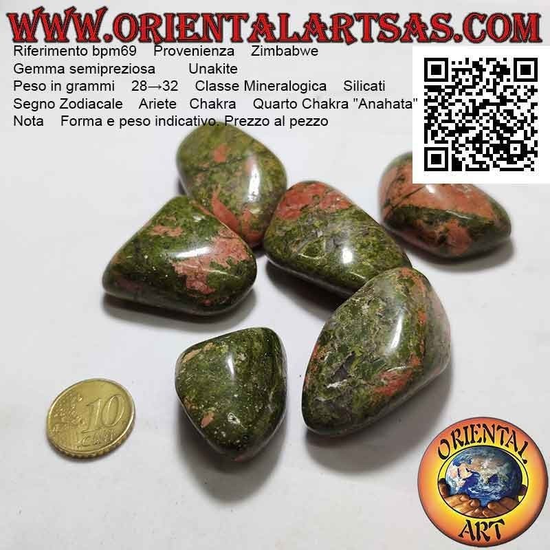 Unakite burattata