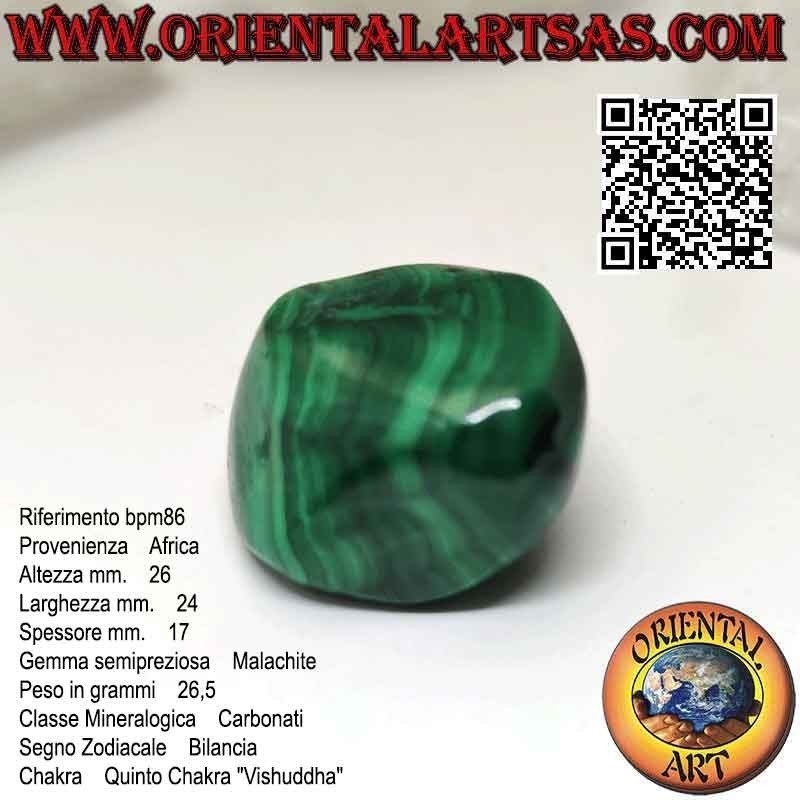 Malachite burattata grande (26.5 g)