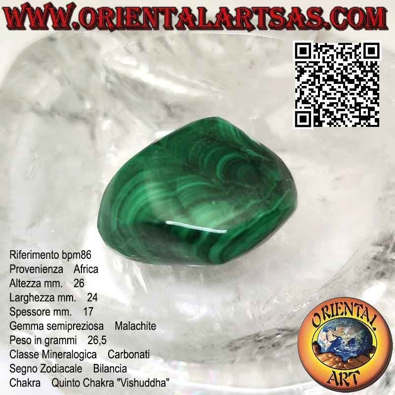 Großer getrommelter Malachit (26,5 g)