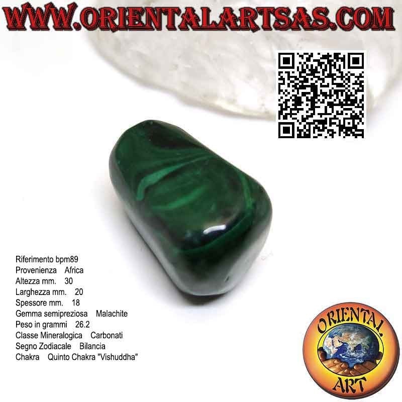 Malaquita tallada grande (26,2 g)