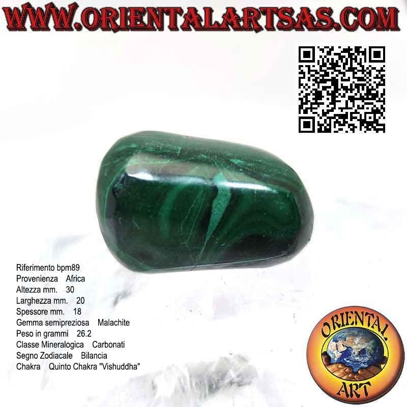 Malachite burattata grande (26.2 g)